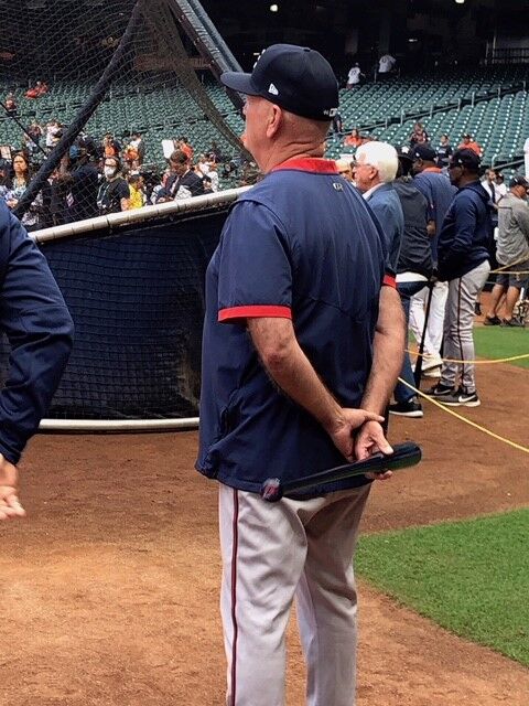 Braves’ Manager Brian Snitker.